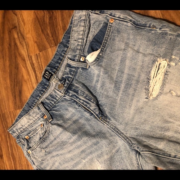 100% cotton GAP Girlfriend Jeans size 31 - Picture 1 of 4